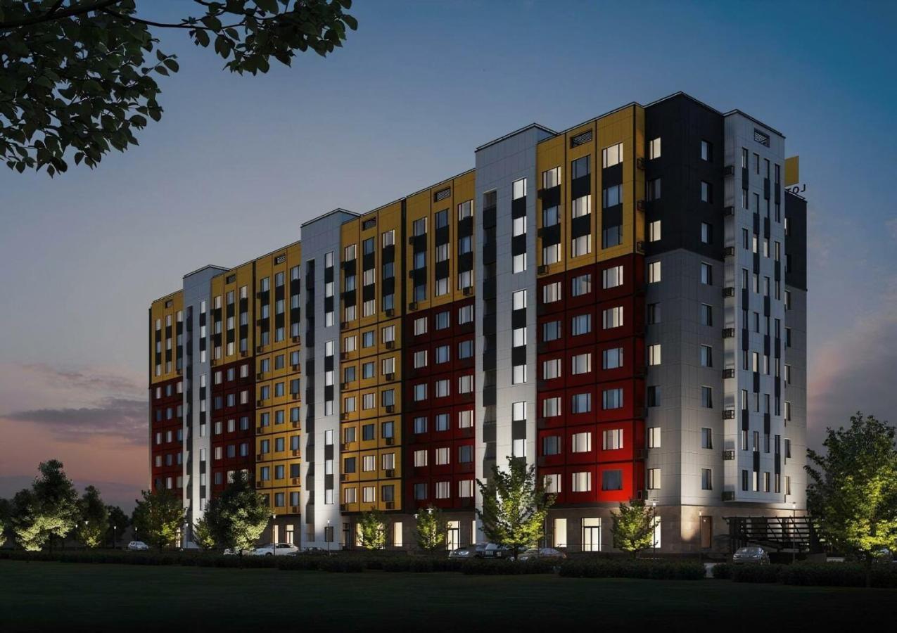 Апартаменты Жк Lotus Terrace Almaty Exterior foto